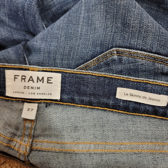 FRAME Jeans Le Skinny De Jeanne in Seville Sz 27 - Picture 7 of 8